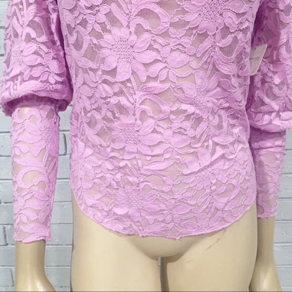 Free People Women’s Long Distance Layering Top in Flower Trail - Size Medium - Picture 3 of 11